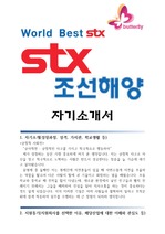 STX 조선해양 자기소개서-생산관리