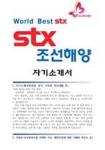 STX 조선해양 자기소개서-경영관리