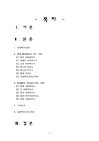 사회복지사 직업의 세계-사회복지사 전망