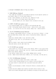 간호업무 분담 방법