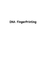 DNA FingerPrinting