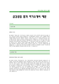 [금강공업자기소개서]금강공업자소서,금강공업합격자기소개서 -금강공업최신공채자기소개서(금강공업합격자소서) -금강공업채용자기소개서(금강공업사지원서)