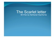 주홍글씨 개관 The Scarlet Letter (written by Nathaniel Hawthorne)