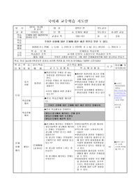 초등 6-2학기 국어과 수업지도안 4. 문제와 해결 듣말쓰 2/9차시