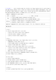 보육과정 활동계획안 레포트