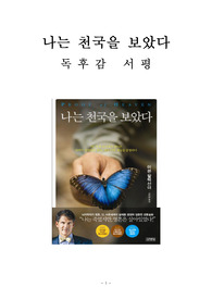   나는 천국을 보았다 독후감 감상문 서평 요약 이븐 알렉산더!!!!