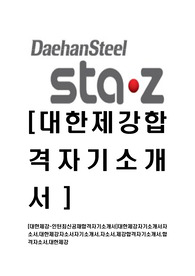 [대한제강-인턴최신공채합격자기소개서]대한제강자기소개서자소서,대한제강자소서자기소개서,자소서,제강합격자기소개서,합격자소서,대한제강