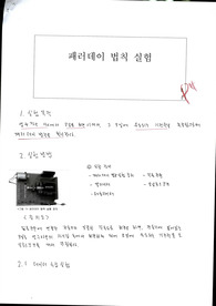 물리 실험 패러데이법칙 실험 [예비]