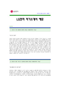 LG전자 마케팅분야 자기소개서 우수예문,LG전자 마케팅 분야 자소서 합격샘플,LG전자 마케팅팀 자기소개서,LG전자 마케팅팀 자소서