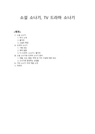 소설 소나기, TV드라마 소나기 비교분석