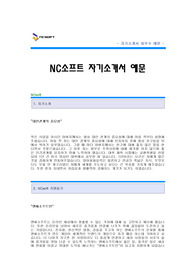 NC소프트 자기소개서