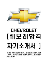 [쉐보레-카매니저공채합격자기소개서]쉐보레자기소개서자소서,GM자소서자기소개서,쉐보레자소서,합격자기소개서,쉐보레자기소개서자소서