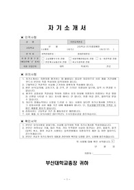 부산대학교, 경영학부, 대입자기소개서, 대학교자소서