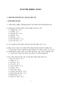 병원의 전자상거래에 의한 통합배송 네트워크