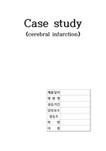 Case study(cerebral infarction)