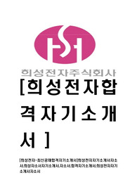 [희성전자-최신공채합격자기소개서]희성전자자기소개서자소서,희성자소서자기소개서,자소서,합격자기소개서,희성전자자기소개서자소서