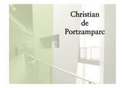 Christian de Portzamparc(크리스티앙 드 포르잠바르크)에 대하여