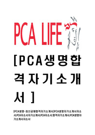 [PCA생명-최신공채합격자기소개서]PCA생명자기소개서자소서,PCA자소서자기소개서,PCA자소서,합격자기소개서,PCA생명자기소개서자소서