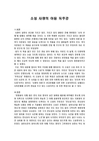 이문열소설 사람의 아들 독후감