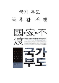 국가부도 독후감 감상문 서평 요약 발터 비트만!