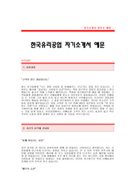 [한국유리공업자기소개서] 한국유리공업 합격 자기소개서 예문 한국유리공업 영업직 합격 자소서 샘플 한국유리공업 영업 공채 입사지원서 한국유리공업 자소서 양식