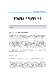 평화발레오 자기소개서[평화발레오 연구개발 합격 자기소개서 예문] 평화발레오 자소서[평화발레오 연구개발팀 합격자 자소서 샘플] 평화발레오 연구개발분야 공채 입사지원서