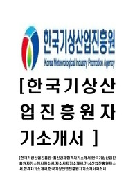[한국기상산업진흥원-최신공채합격자기소개서]한국기상산업진흥원자기소개서자소서,자소서자기소개서,기상산업진흥원자소서,합격자기소개서,한국기상산업진흥원자기소개서자소서