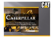 캐터필러(Caterpillar)사를 서비스마케팅(갭 모델) 차원에서 분석