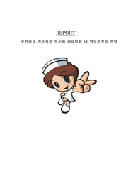 보건의료전문직의 업무와 의료팀원 내 업무조정의 역할