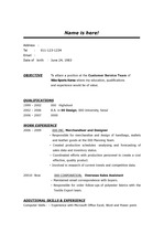 Resume in English for Nike Sports Korea.doc