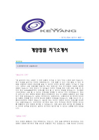 [계양정밀자기소개서] 계양정밀 합격자 자기소개서예문,계양정밀합격자소서샘플,계양정밀(품질관리직)공채입사지원서,계양정밀(품질관리)자기소개서견본,계양정밀자소서양식