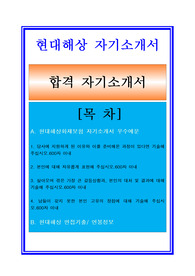 현대해상 자기소개서 + 면접후기 기출문제/합격스펙/인재상반영/연봉정보/지원동기