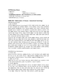 성인간호학실습 - NSICU Case 간호과정