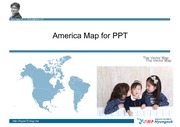 PPT용 아메리카, 오세아니아 일러스트 지도(벡터지도)/ 국가 세부지도 포함