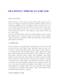 위생 및 검역조치(SPS) -국제규범의 형성, WTO SPS협정 주요내용