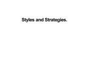 영어교육론 PLLT chapter 5. styles and strategies 발표자료