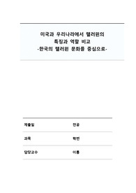 A+ 미국과 우리나라(한국)의 핼러윈(halloween) 역할과 비교