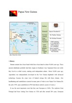 파푸아 뉴기니 나라에 대한 전반적인 정보