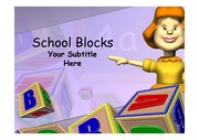 school blocks