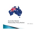 호주 태양광 시장 현황 및 정책 조사
