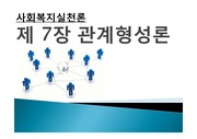 관계형성론 PPT