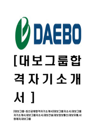 [대보그룹-최신공채합격자기소개서]대보그룹자소서,대보그룹자기소개서,대보그룹자소서,대보건설,대보정보통신,대보유통,서원레저,대보그룹