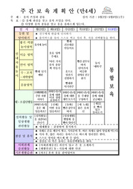 평가인증 만4세 9월 프로젝트/옷 보육일지(보육실습일지)