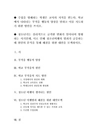 [학교부적응/청소년비행]학교에서 나타나는 부적응 행동의 양상을 말하고 이를 지도하기 위한 방안,청소년비행의 범죄가 급증하는데 원인의 분석을 통해 해결을 위한 대안을 모색