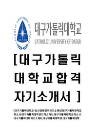 [대구가톨릭대학교-최신공채합격자기소개서]대구가톨릭대학교자소서,대구카톨릭대학교자기소개서,대구가톨릭대학교자소서,대구가톨릭대학자기소개서,대구가톨릭대학교,대구카톨릭대학