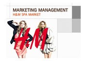 H&M 마케팅 전략
