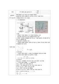 화학공학실험) 기액평형 결과보고서