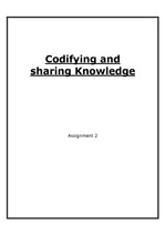 codifying and sharing knowledge, knowledge portal (지식을 모으고 쉐어하기위한 포탈)