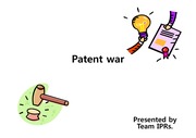 Patent war