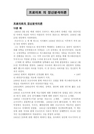 프로이드의 정신분석이론